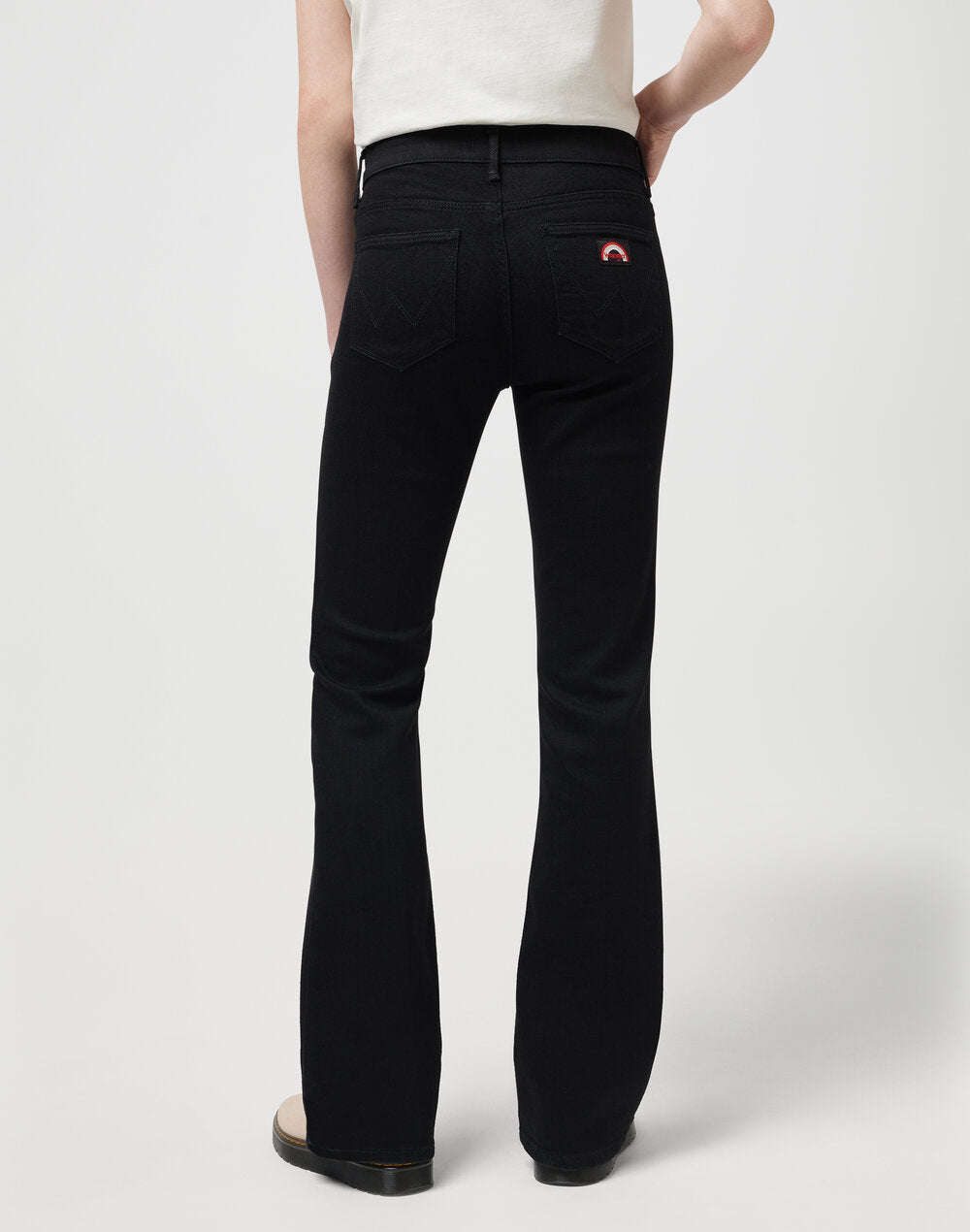 Flare Retro bootcut jeans - sort
